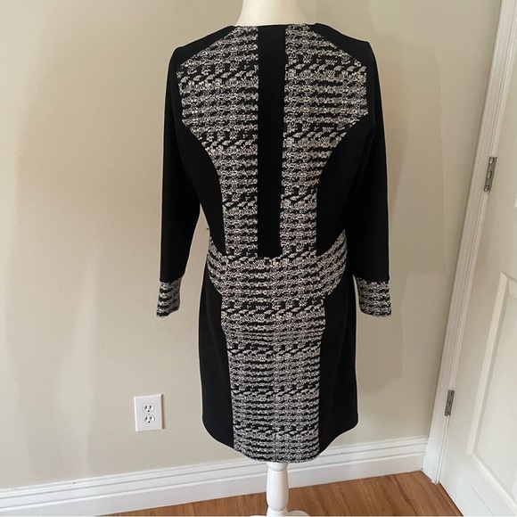 Impulsion Dress, white & black, Size 42 EU (10 US) CREATION FRANCAIS - Picture 4 of 12